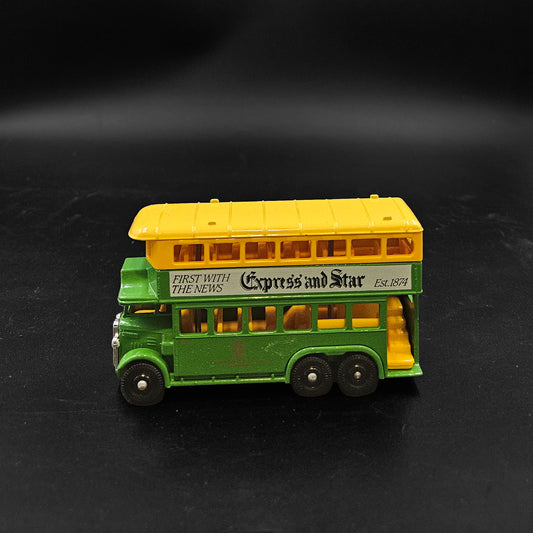 Auto a Escala Miniatura Coleccionable -  Bus 2 Pisos