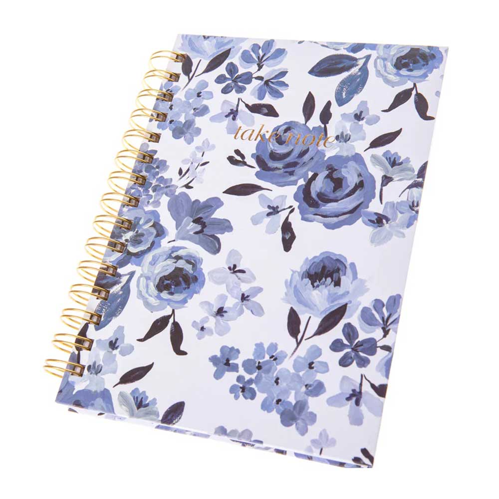 Cuaderno de tapa dura for Sale con la obra «pétalos de rosa floral