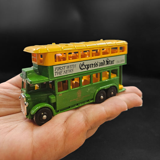 Auto a Escala Miniatura Coleccionable -  Bus 2 Pisos