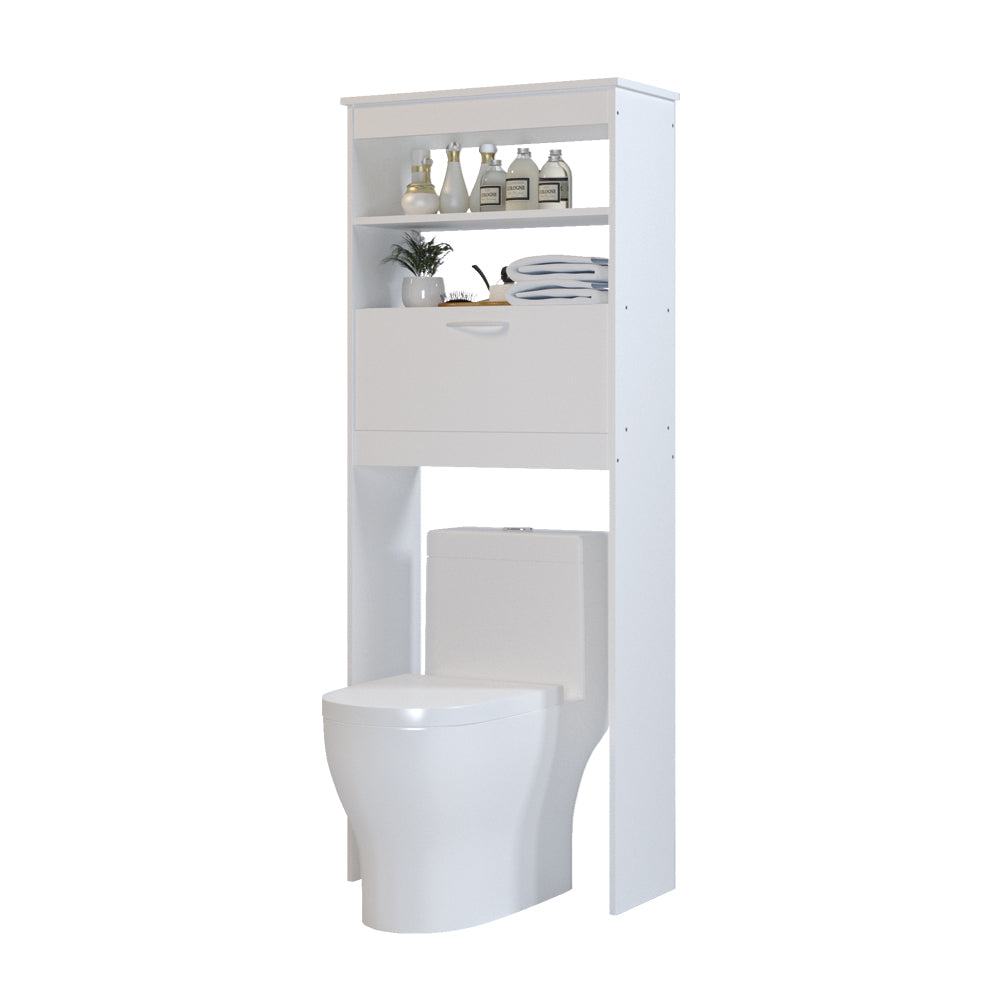 Mueble de Baño WC Ahorrador Espacio Color Blanco